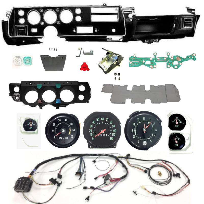 1970 Chevelle SS dash conversion kit El Camino Super Sport – Hi Tech