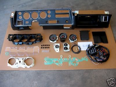 1970 CHEVELLE SS DASH CONVERSION KIT LS6 6500 TACH SUPER SPORT GAUGES EL  CAMINO