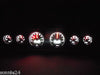 1965 1966 Ford Mustang Billet Dash Gauges Instruments Dakota Digital black vhx