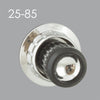 Chrome Dot Knob Sets