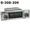 1955-65 Mercedes Benz 190 Model Two Radio with Chrome Faceplate - Retro Manufacturing
 - 3