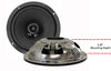 6.5-Inch Ultra-thin Hyundai Elantra Rear Deck Replacement Speakers - Retro Manufacturing
 - 3